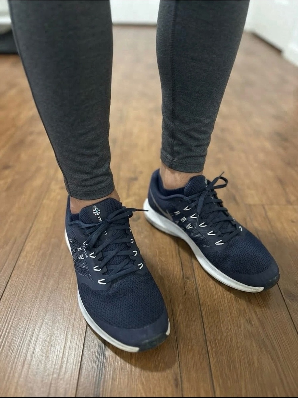 Nike Men's Navy Blue Athletic Running Shoes